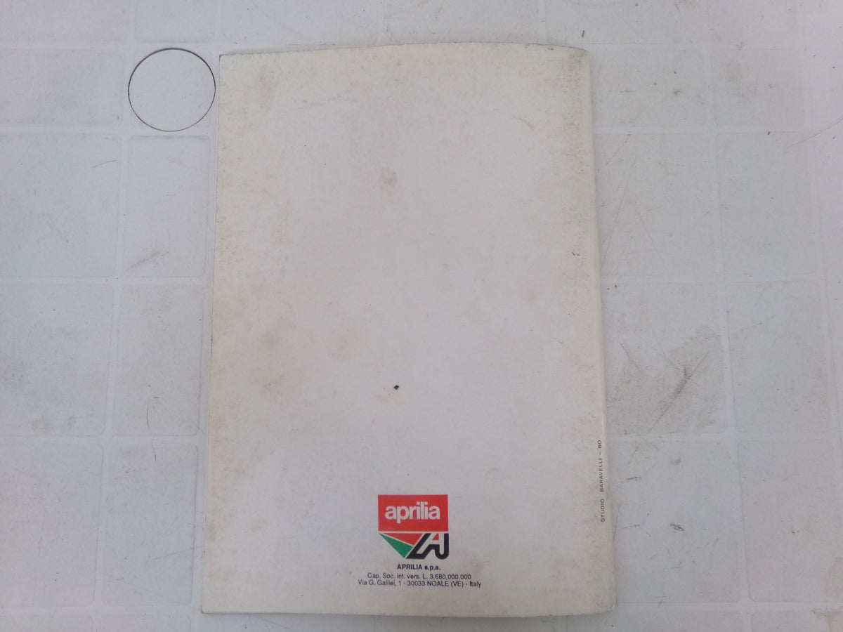 per moto aprilia af1 125 1986 1987 manuale officina workshop manual repair book
