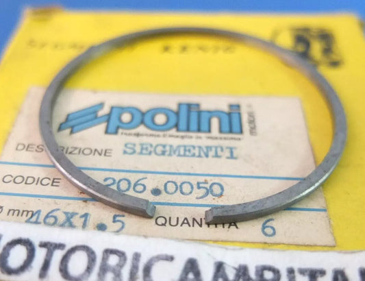 Per cilindro polini Fascia segmento pistone ring piston 46x1.5 moped per piaggio Ciao Bravo boxer Si