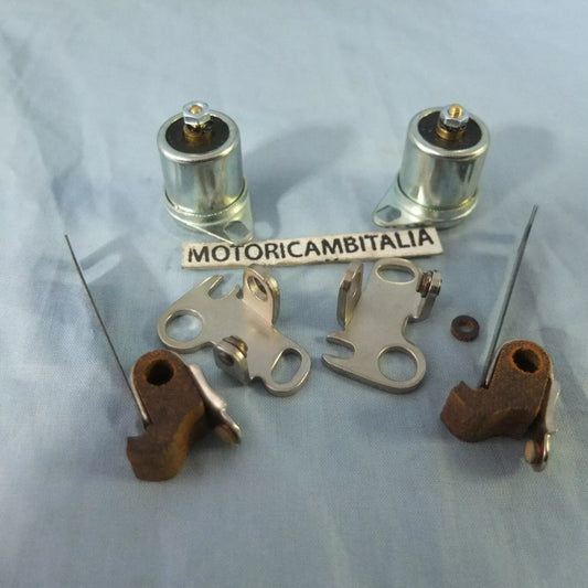 Condensatore puntine contatti kit Dansi accensione volano Per Benelli 354 504 500 contact point condenser
