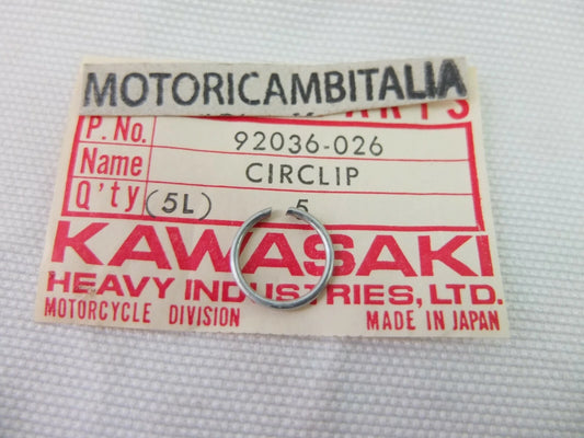 Per Kawasaki kz 400 moto seeger clip leva avviamento kick starter lever motorcycle 92036026