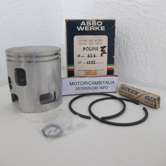 Per Piaggio Vespa px 125 150  pistone diametro 63,6 per cilindro Polini piston Kolbe 4182