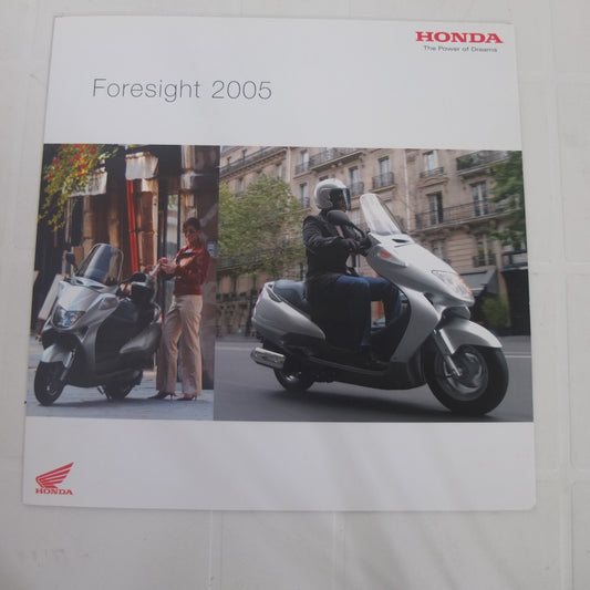 per honda foresight 250 2005  depliant scooter  pubblicita catalogo brochure