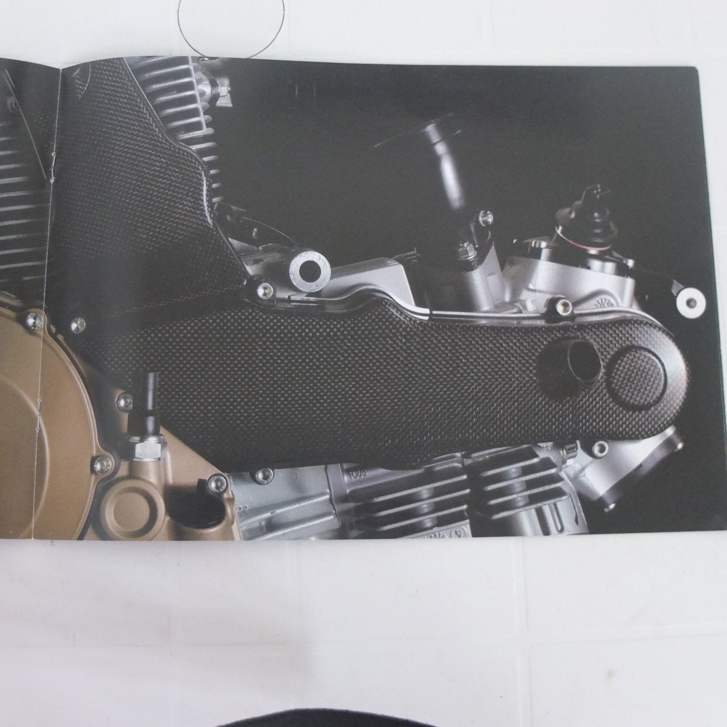 Per Ducati 1100 Hypermotard 2009  gamma moto opuscolo catalogo brochure depliant pubblicità