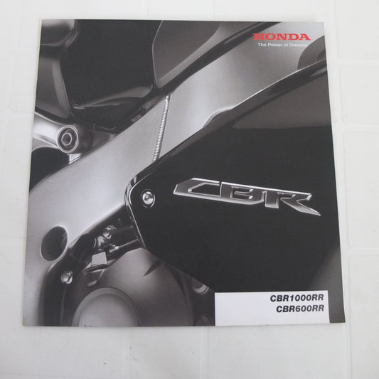 per honda cbr600rr cbr1000rr 2011 depliant pubblicita catalogo brochure