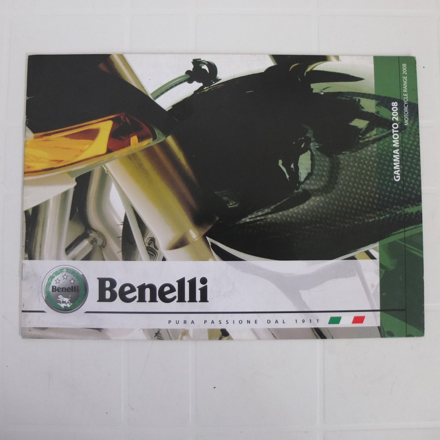 Benelli Tnt Tornado 2008 moto opuscolo catalogo brochure depliant pubblicità