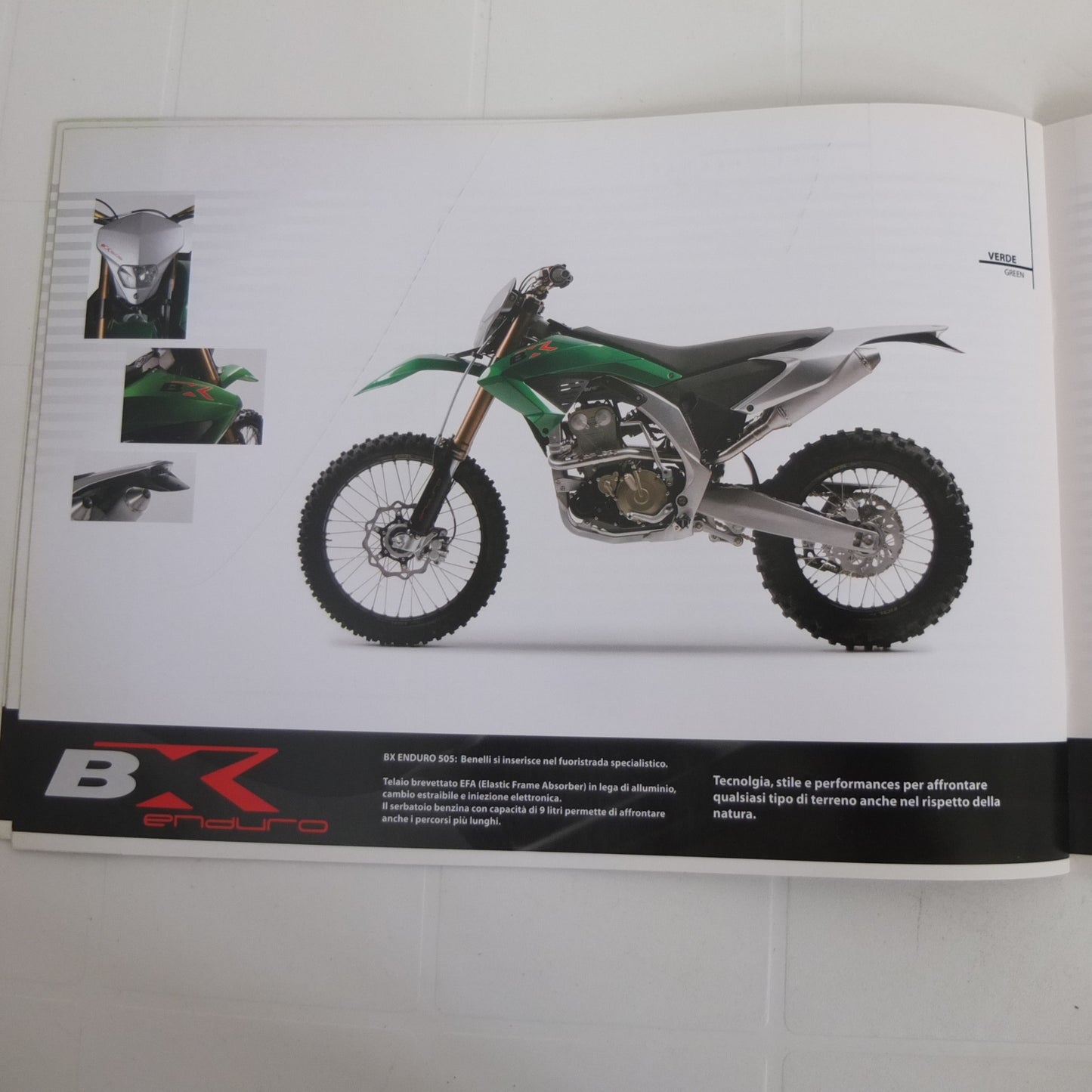 Benelli Tnt Tornado 2008 moto opuscolo catalogo brochure depliant pubblicità