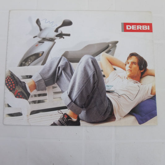 Derbi Boulevard 125 150 scooter opuscolo catalogo brochure depliant pubblicità