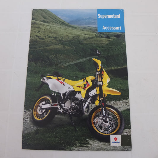 per suzuki drz400 2007 supermotard  catalogo accessori depliant italiano