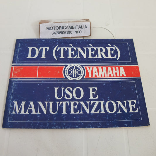 Per Yamaha dt 125 moto tenere uso manutenzione del proprietario