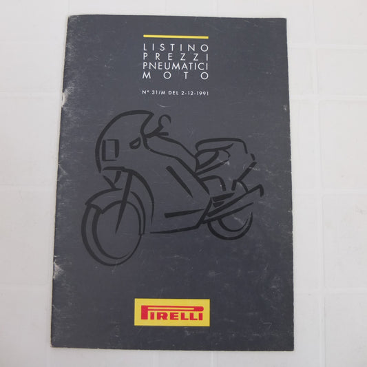 per pirelli moto 1991 listino prezzi moto gomme pneumatici