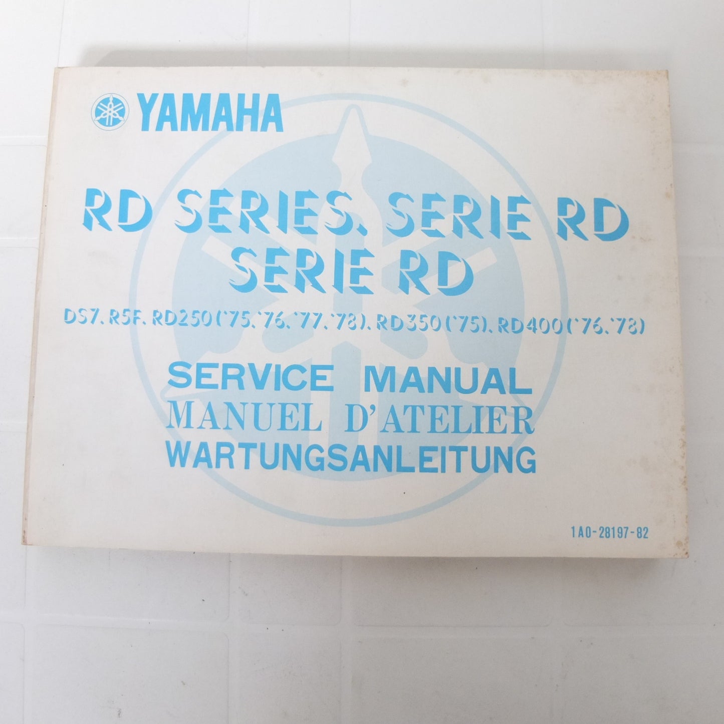 Yamaha rd serie ds7 r5f rd 250 rd 350 400 service manual manuel d'atelier wartungsanleitung