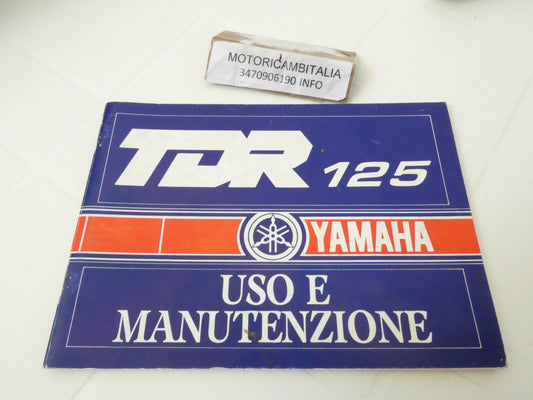 Per Yamaha tdr 125 moto Manuale uso manutenzione proprietario italiano