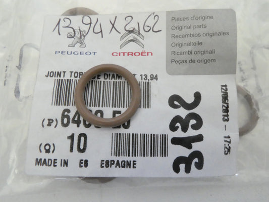 Per peugeot citroen auto o ring gasket joint torique seal 13,94 x 2,62 6460ej