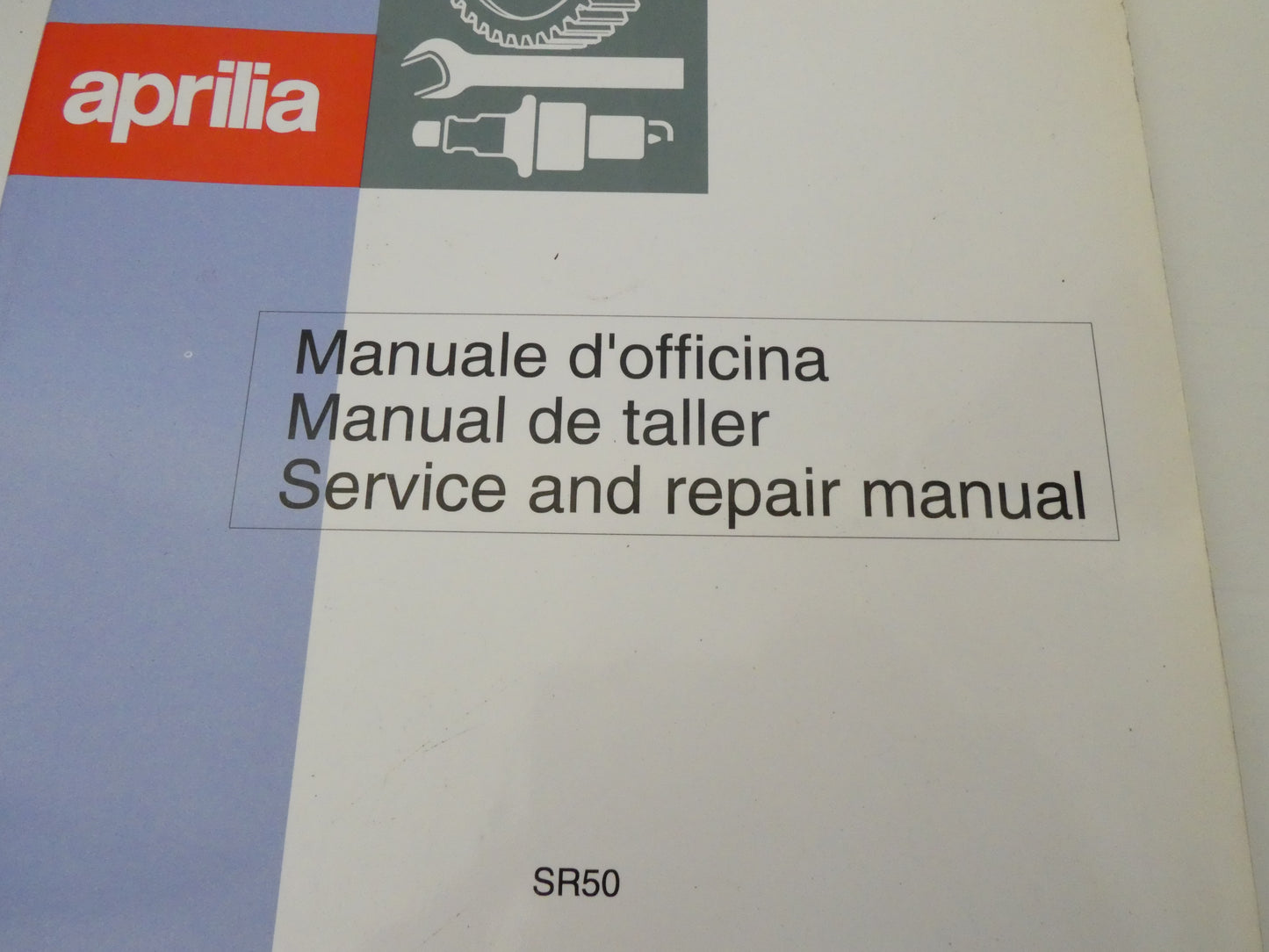 Per Aprilia sr 50 manuale officina service repair manual manual de taller scooter 936V