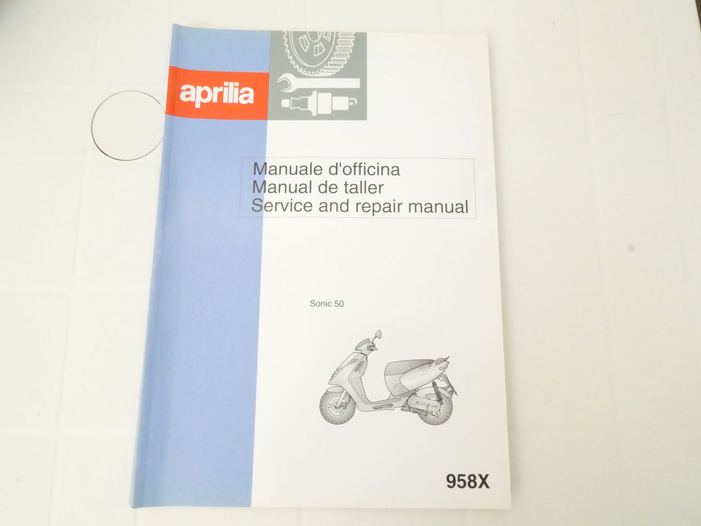 Copia del Per Aprilia sr 50 manuale officina manual de taller service repair manual  scooter  958V