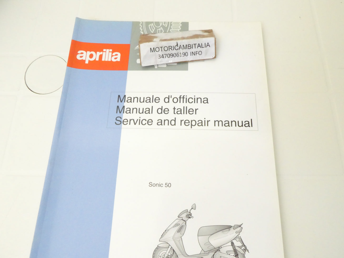 Copia del Per Aprilia sr 50 manuale officina manual de taller service repair manual  scooter  958V