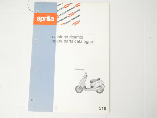 Per Aprilia sr 50 catalogo parti ricambio spare part catalogue scooter  510