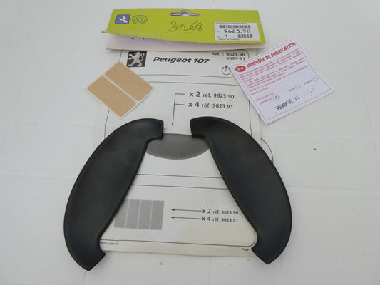 Per peugeot 107 tre porte protezioni maniglie sportelli anteriore jeu protection poignee de porte 962390