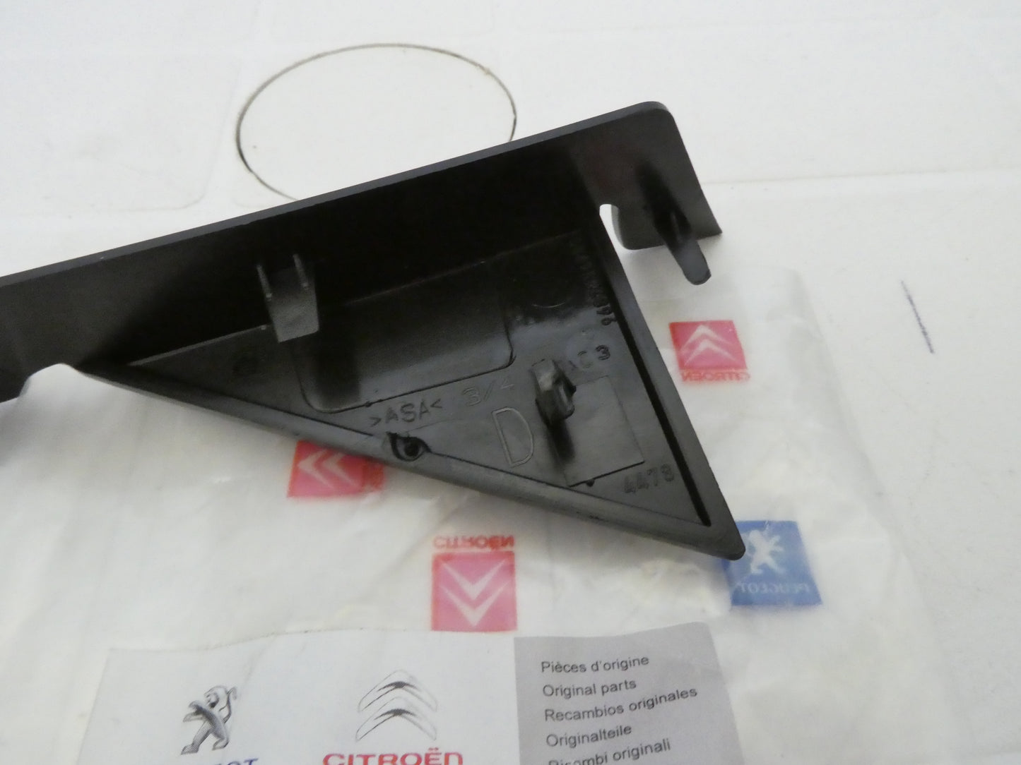 per citroen c5 plastica modanatura interno abitacolo moulding fermeture 9025JY 9687296780