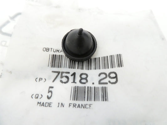 per peugeot 106 306  tappo gomma carrozzeria body chassis plug cap rubber 751829