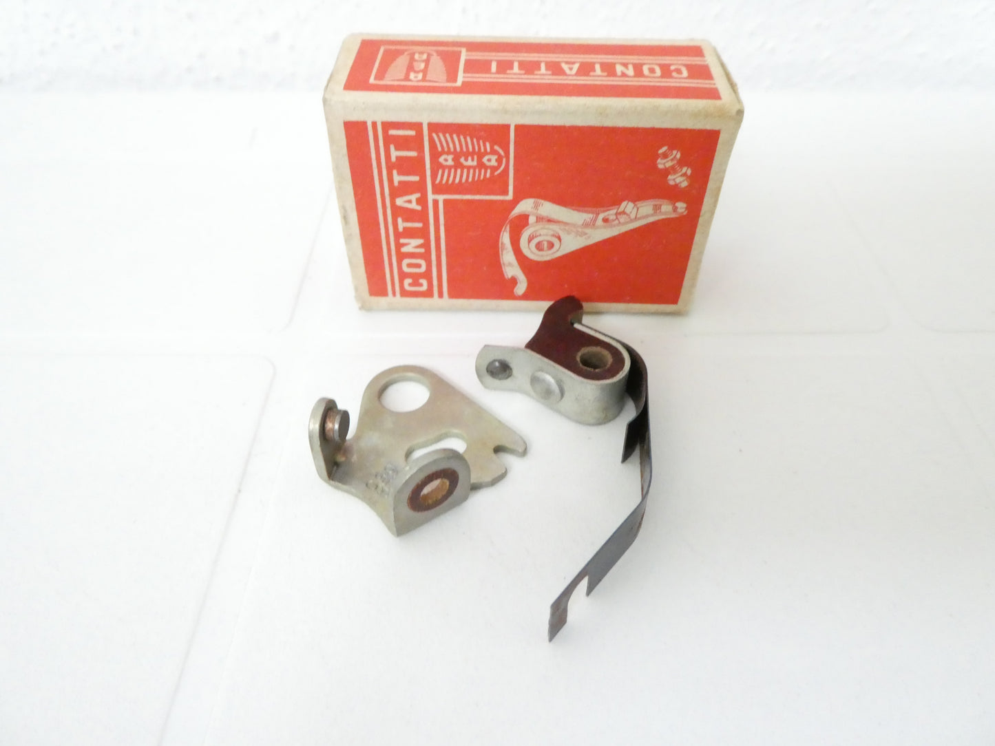 contatti puntine accensione contact point volano filso per lambretta innocenti fl  ld 150 furgone