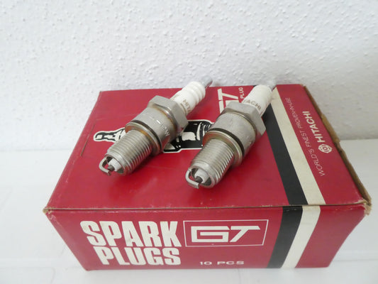 Per moto guzzi v50 2 kit candele candela accensione spark plug motorcycles hitachi