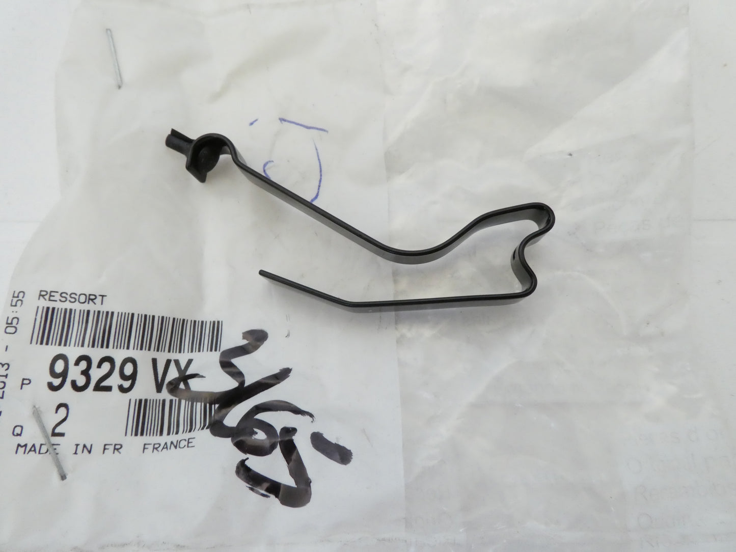 per citroen c5 molla clip vano portaoggetti box glove spring 9329vx