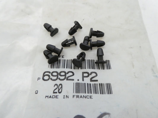 per peugeot 605 10 pezzi kit pin clip guarnizione sportello gasket fixing door 6992p2