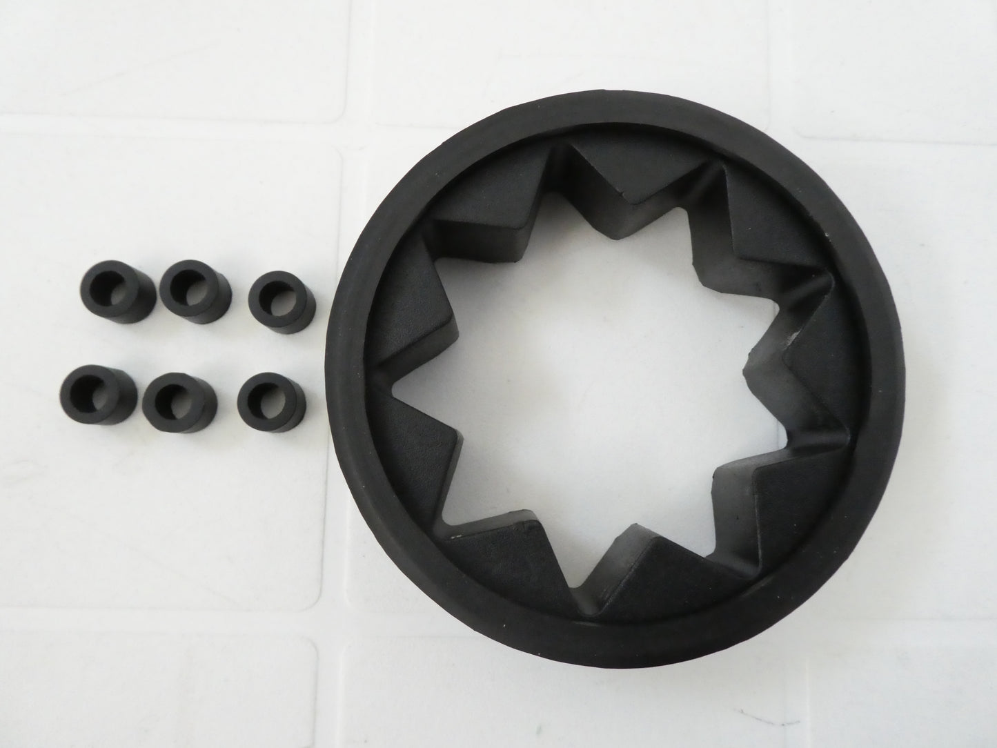 Copia del Per Garelli eureka Katia M 50 monomarcia kit gomma gommini parastrappi tamponi frizione trasmissione rubber bush clutch hub