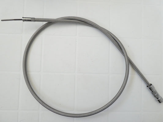 per Yamaha virago 750 1100 moto cavo custom contachilometri guaina treccia metallica cm 140 guaina