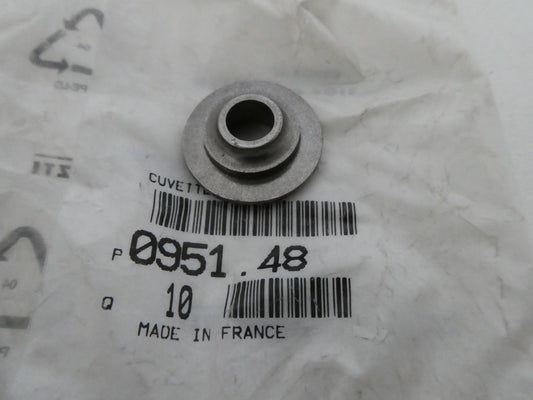 per peugeot citroen 095148 piastra molla valvola motore  plate spring retainer cuvette engine