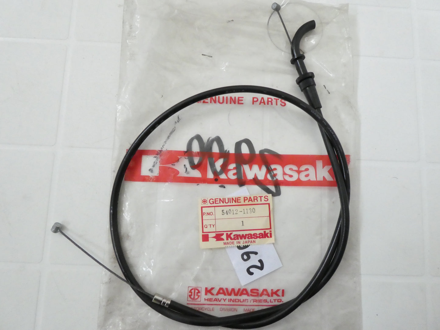 Copia del PER Kawasaki gpz 750 zx 1984 e1 cable throttle open gas motorcycles cavo acceleratore moto 54012-1130