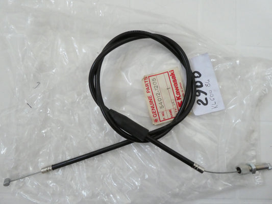 PER Kawasaki kl 600 1984 A1 cavo acceleratore apertura open throttle cable 54012-1205
