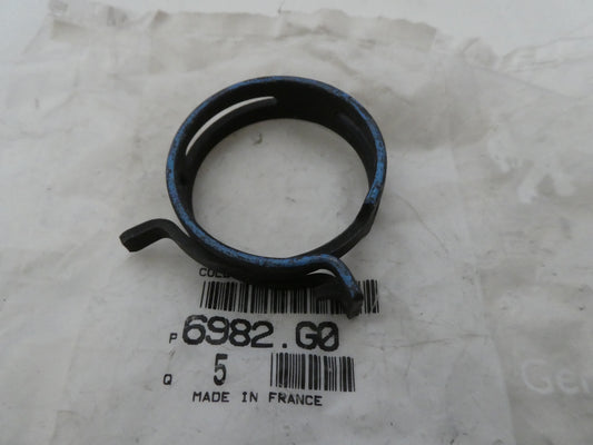 per peugeot citroen clip hose tube collier metal tubo acqua interno mm 37 6982g0