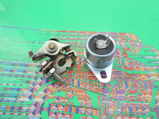 Per Peugeot Moped 103 ls lvs vsc 104 v vc kit contact point condenser flywheel contatti condensatore