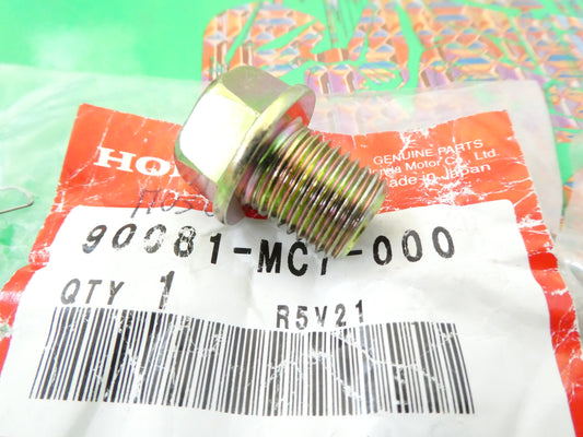 Per Honda cbr 1000 f moto dado scarico olio motore bolt plug 90081MC7000