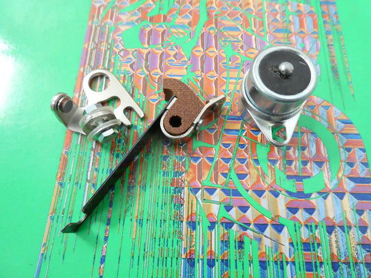 Per Morini 98 125 Condensatore puntine contatti accensione volano Dansi condenser flywheel contact