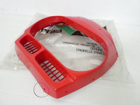 Per Aprilia Tuareg 125 350 1987 moto mascherina rossa carena anteriore cornice faro fairing 8130455