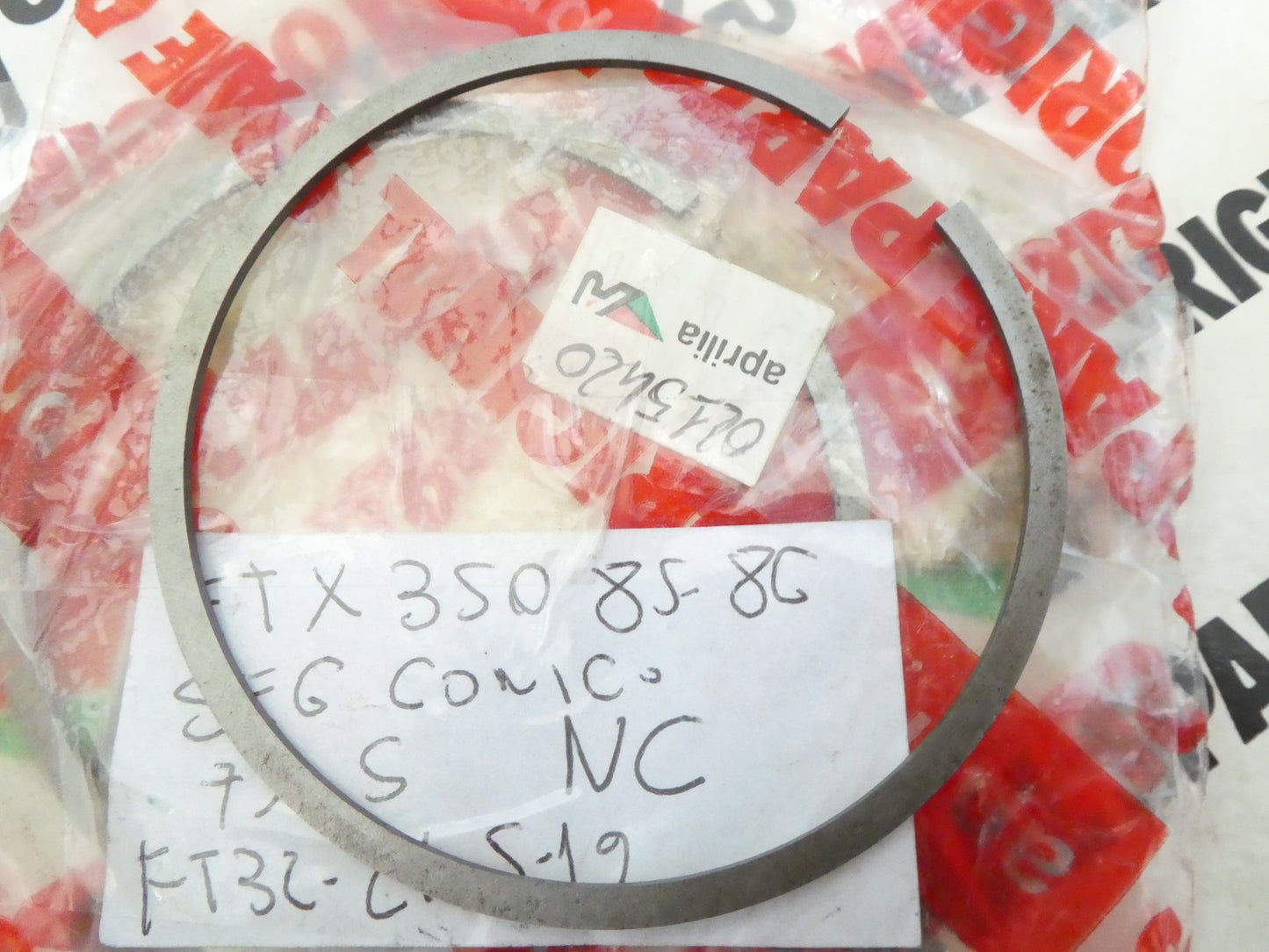 Per Aprilia 350 etx 1985 86 tuareg moto fascia segmento pistone piston ring 348 MM 79,5 0215420