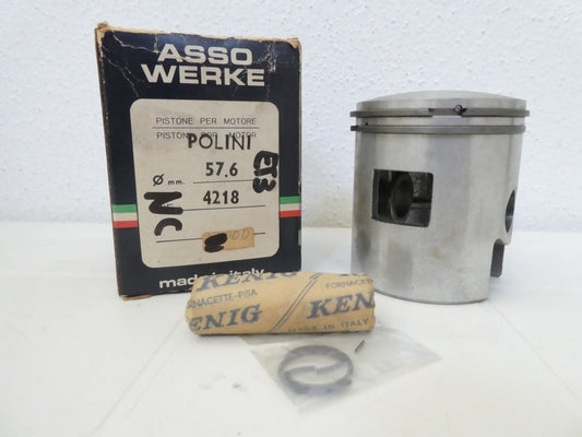 Copia del Per Piaggio vespa primavera et3 pistone per kit polini 125 per cilindro piston for cilynder kolbe 57,6