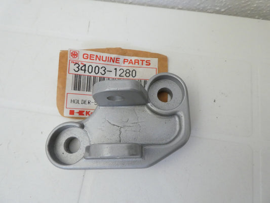 Per Kawasaki EX GPZ 500 ex400 staffa pedana piastra holder footpeg stay moto 340031280