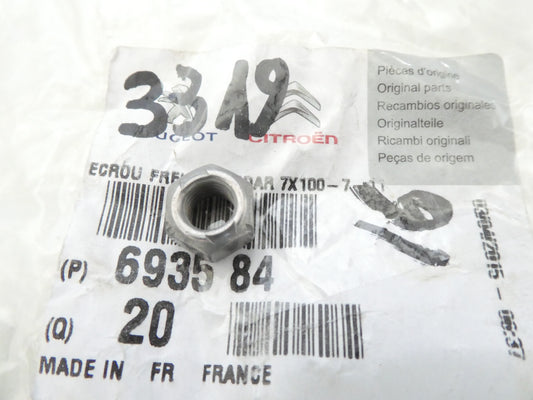 per auto peugeot citroen standard dado esagonale ecrou hexagonal nut 693584 7 x 1,00