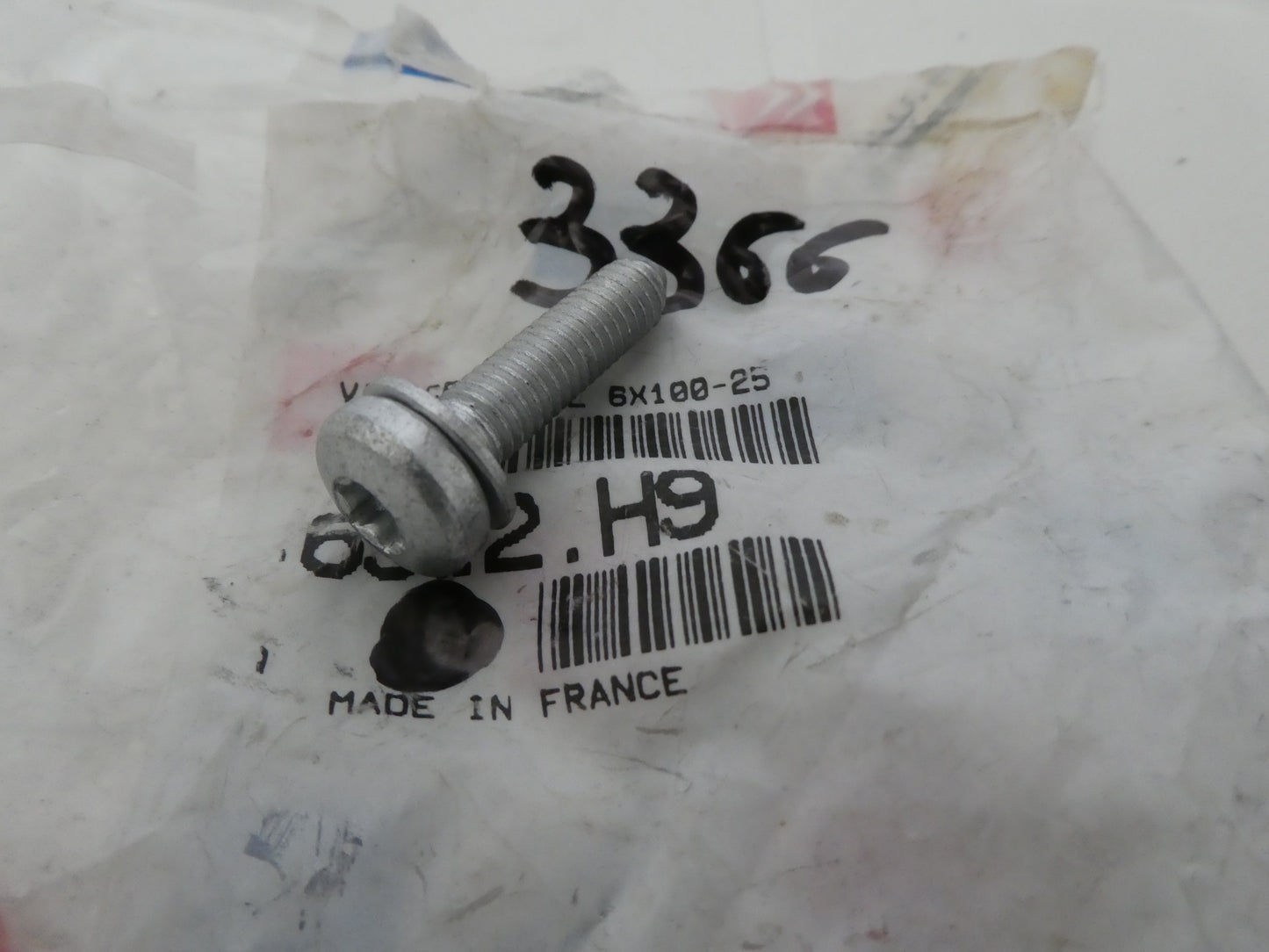 per auto  peugeot citroen vite screw vis cblx rdl torx 6 x 25 1,00 6912h9