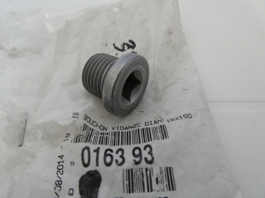 per peugeot citroen tappo olio motore screw blot oil drain cap m 16 1,5 016393