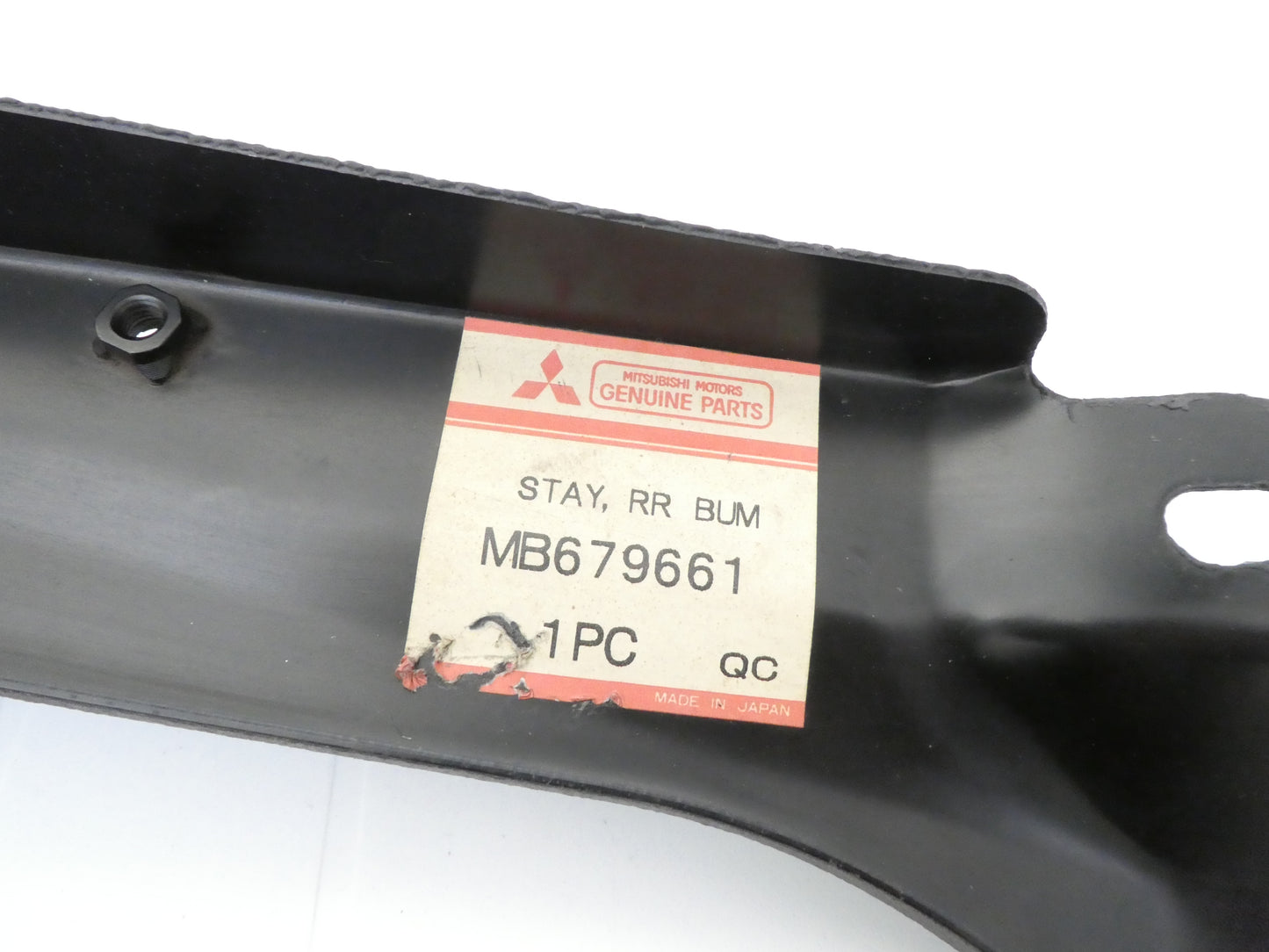 per auto mitsubishi pajero 1991 2000 staffa paraurti posteriore destra stay bumper rear right mb679661