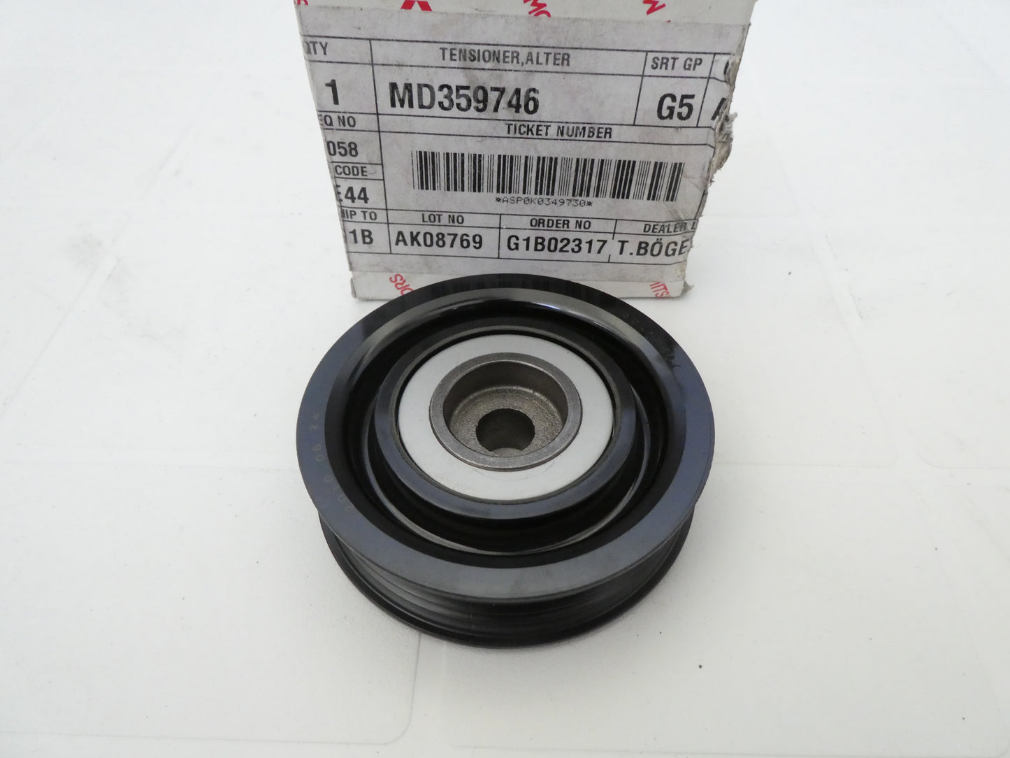 per auto mitsubishi lancer 1995 1999 tensioner pulley alternator belt rullo cinghia alternatore md359746