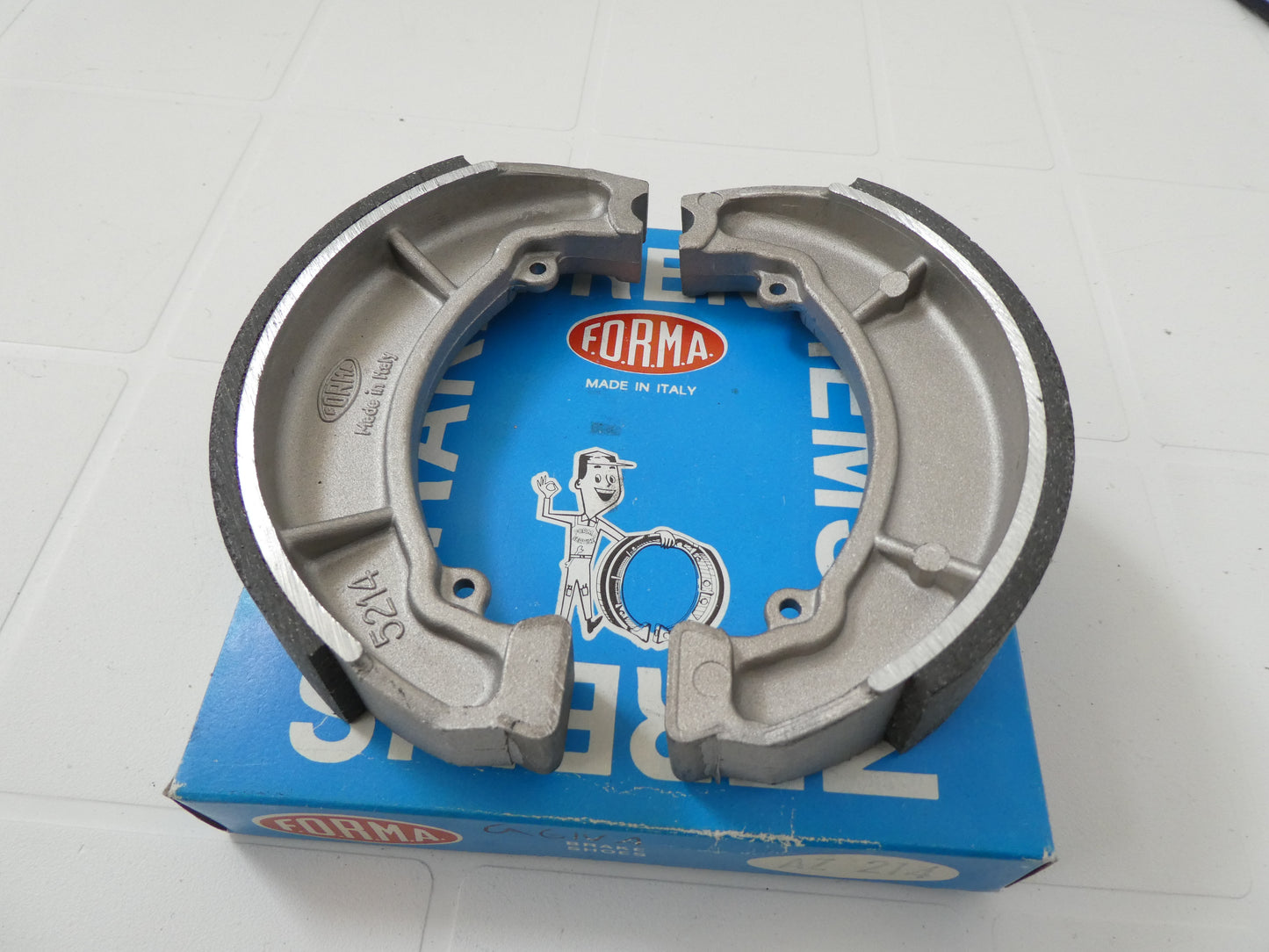 Cagiva Aletta electra 125 dal 1984 Ganasce freno tamburo mozzo posteriori rear brake shoes hub moto