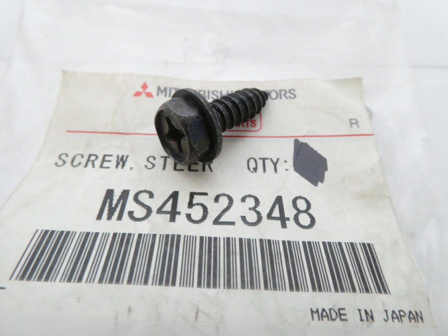 per auto mitsubishi ms452348 vite fissaggio sterzo screw fixing steering