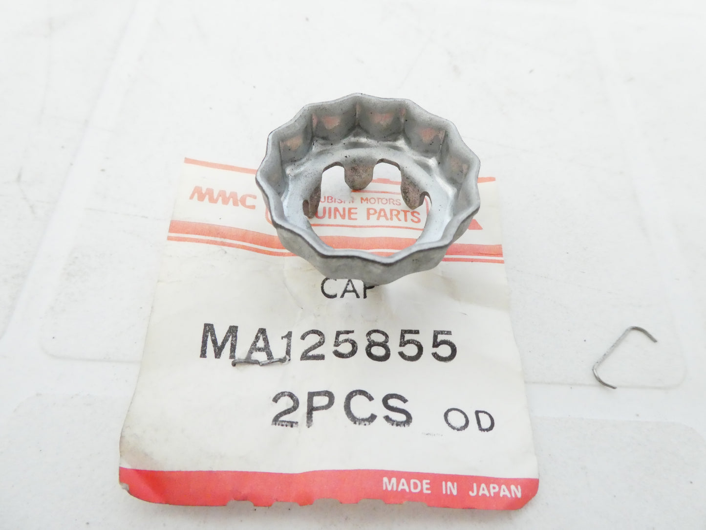 per auto mitsubishi coperchio ruota bullone anteriore front cap wheel ma125855