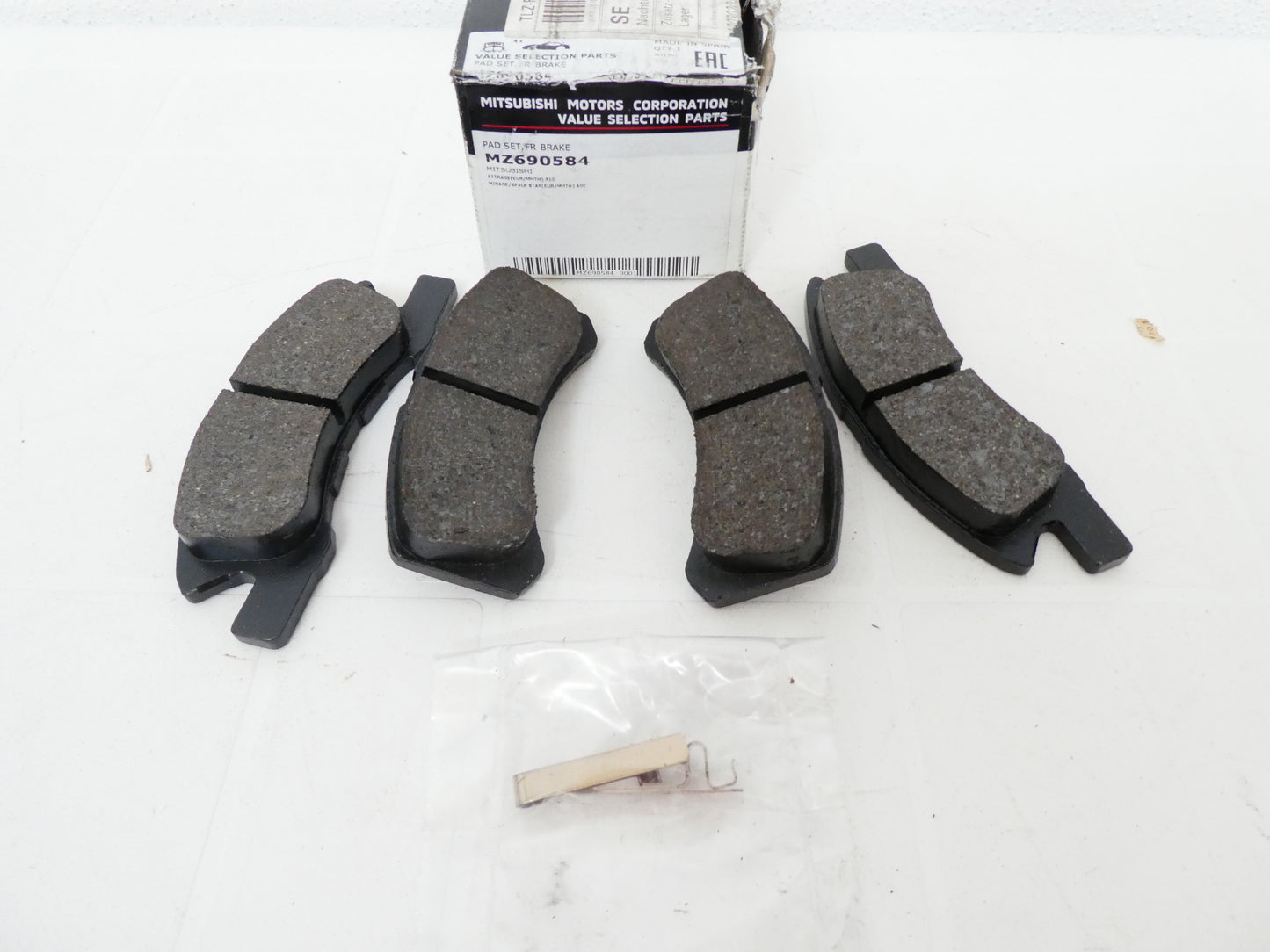 per auto  mitsubishi space star 2013 2020 pastiglie freno anteriore brake pads front mz690584